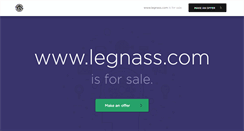 Desktop Screenshot of legnass.com