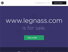 Tablet Screenshot of legnass.com